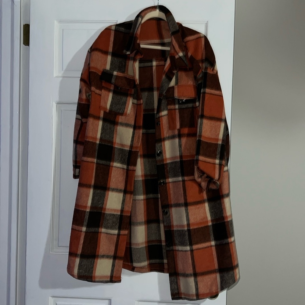 Long sweater jacket